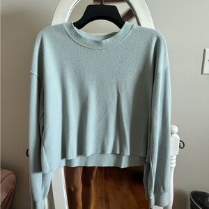 Forever 21 Soft Mint Crew Neck Sweater